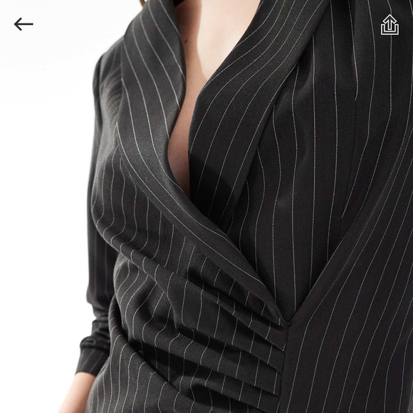 NWT Striped Blazer Dress - Picture 4 of 4